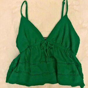 Wild Fable Emerald Camisole Crop Top